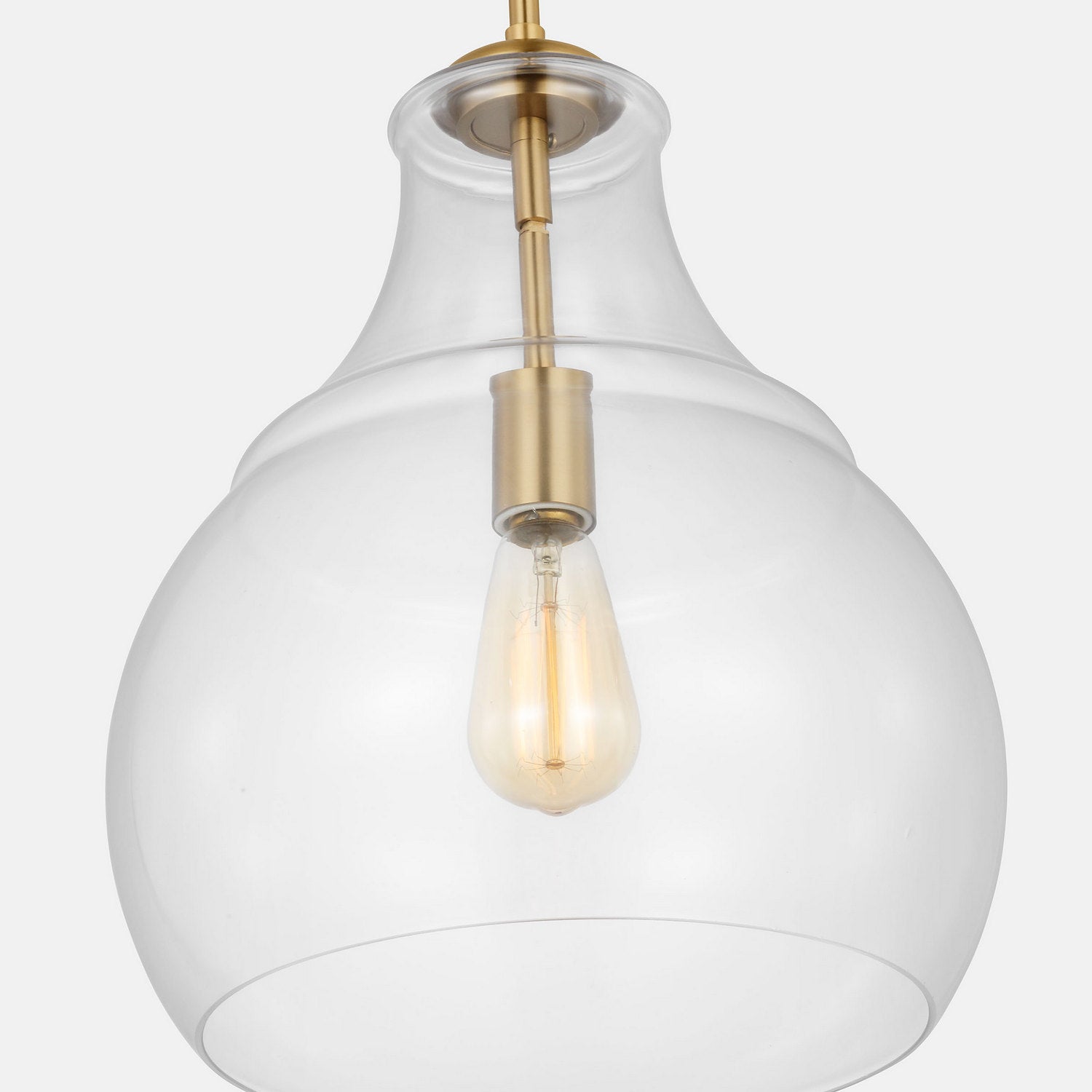Visual Comfort Studio - P1483SB - One Light Pendant - Zola - Satin Brass