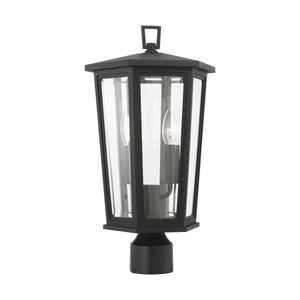 Visual Comfort Studio - SLO1092TXB - Two Light Post Lantern - Witley - Textured Black