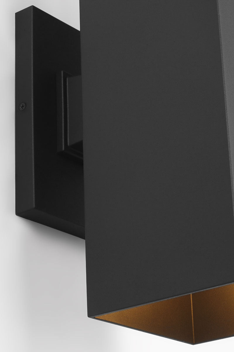 Visual Comfort Studio - SLO1112TXB - Two Light Wall Lantern - Pohl - Textured Black