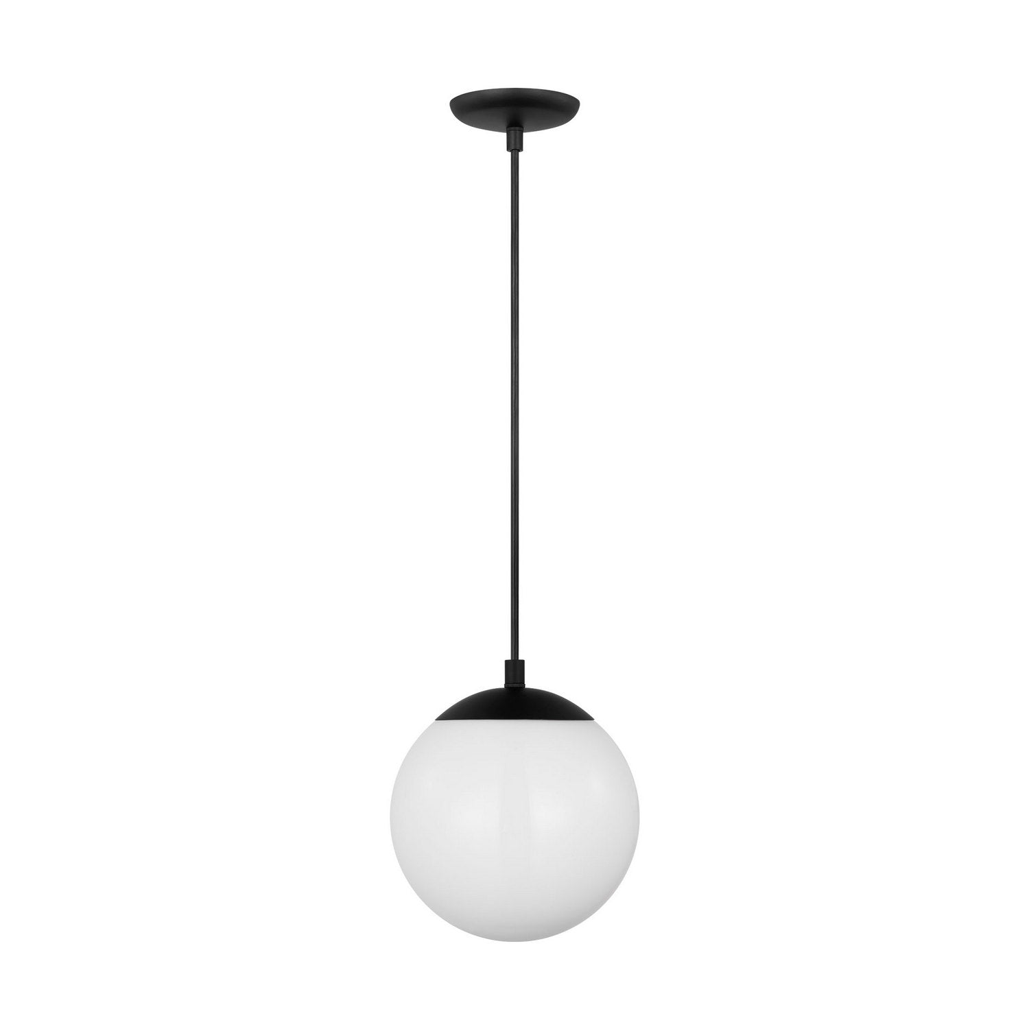 Visual Comfort Studio - 6018-112 - One Light Pendant - Leo - Hanging Globe - Midnight Black