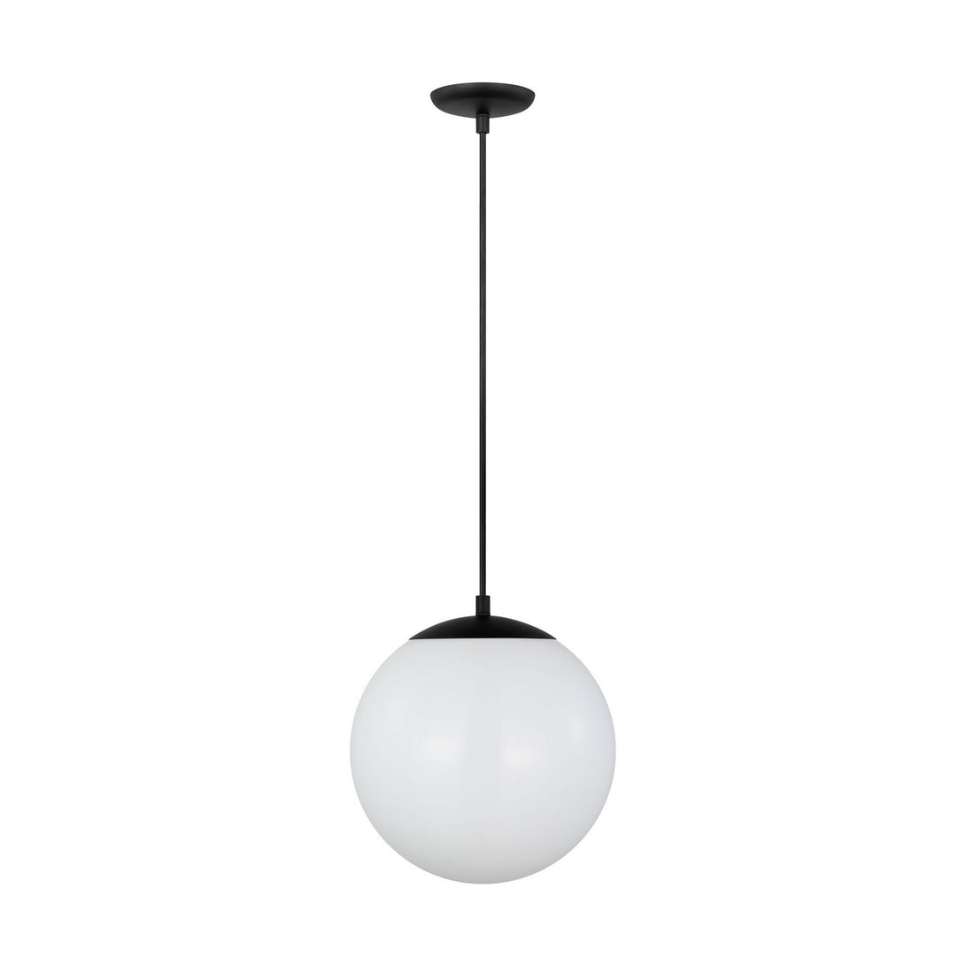 Visual Comfort Studio - 6022-112 - One Light Pendant - Leo - Hanging Globe - Midnight Black