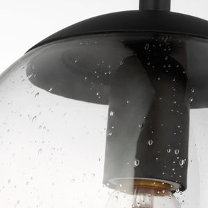 Visual Comfort Studio - 6501801-112 - One Light Pendant - Leo - Hanging Globe - Midnight Black