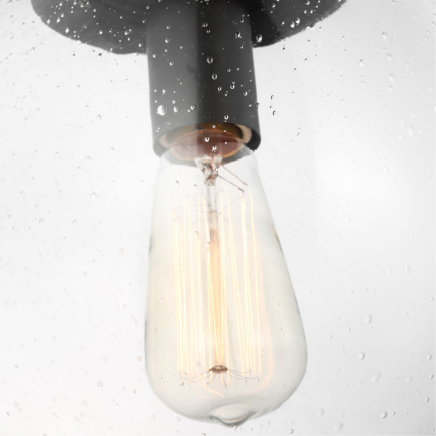 Visual Comfort Studio - 6601801-112 - One Light Pendant - Leo - Hanging Globe - Midnight Black