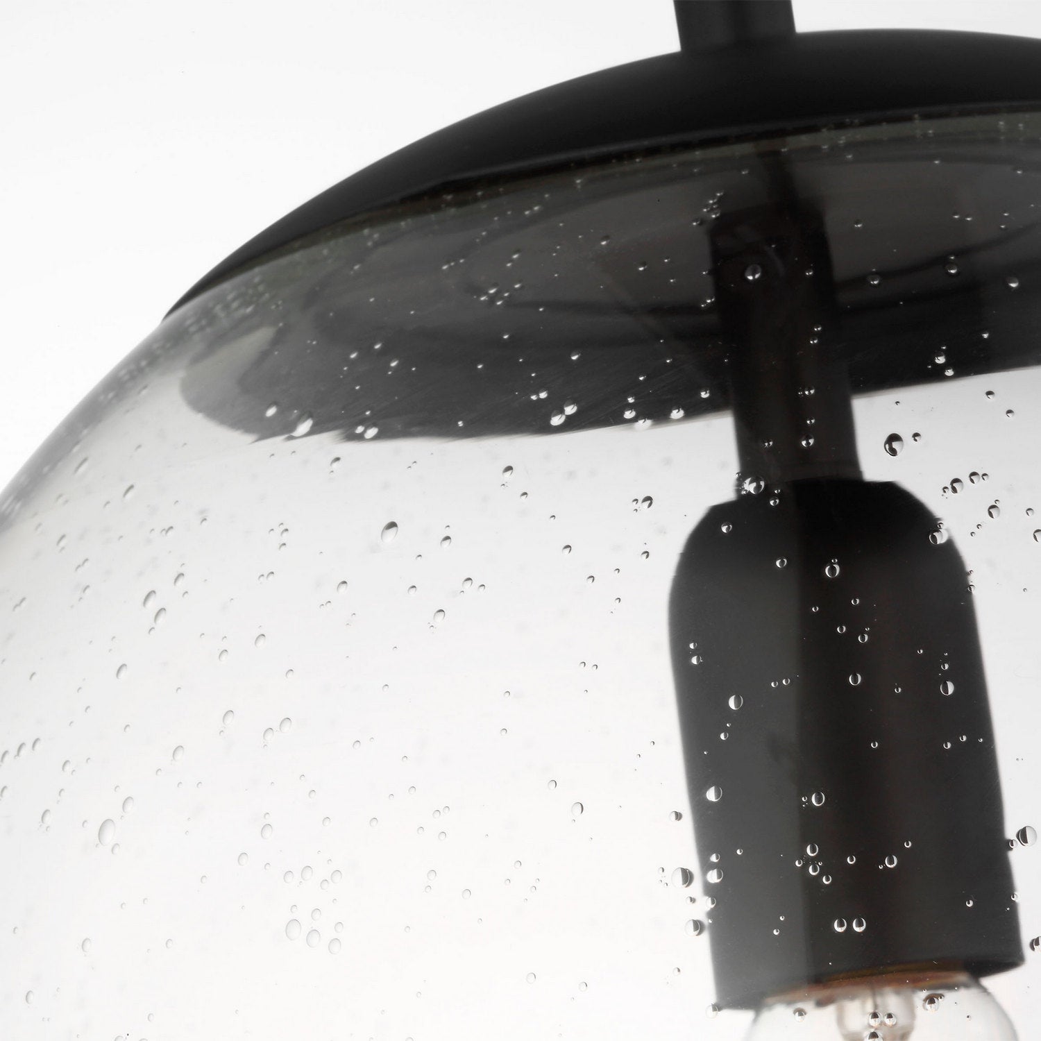 Visual Comfort Studio - 6701801-112 - One Light Pendant - Leo - Hanging Globe - Midnight Black