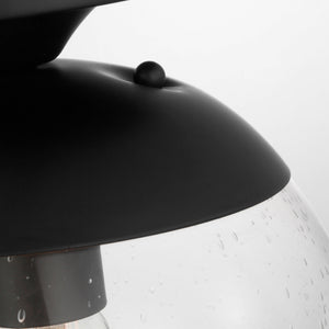 Visual Comfort Studio - 7501801-112 - One Light Pendant - Leo - Hanging Globe - Midnight Black