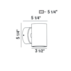 Eurofase - 28295-051 - LED Wall Mount - Glen - Black