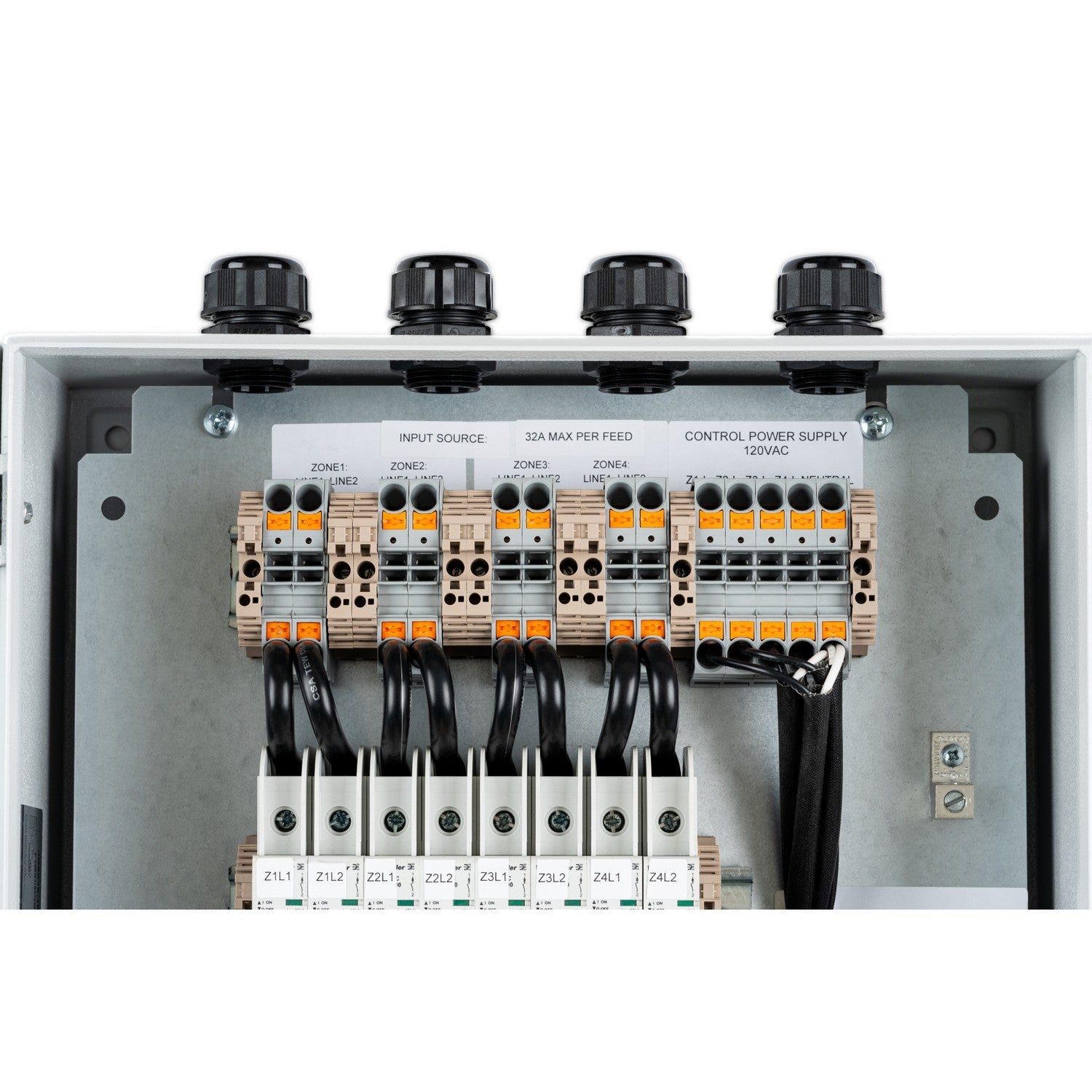 Eurofase - EFCB24M1 - 120-240V 1 ZONE CONTACTOR MBOX - CONTROLS - Light Gray