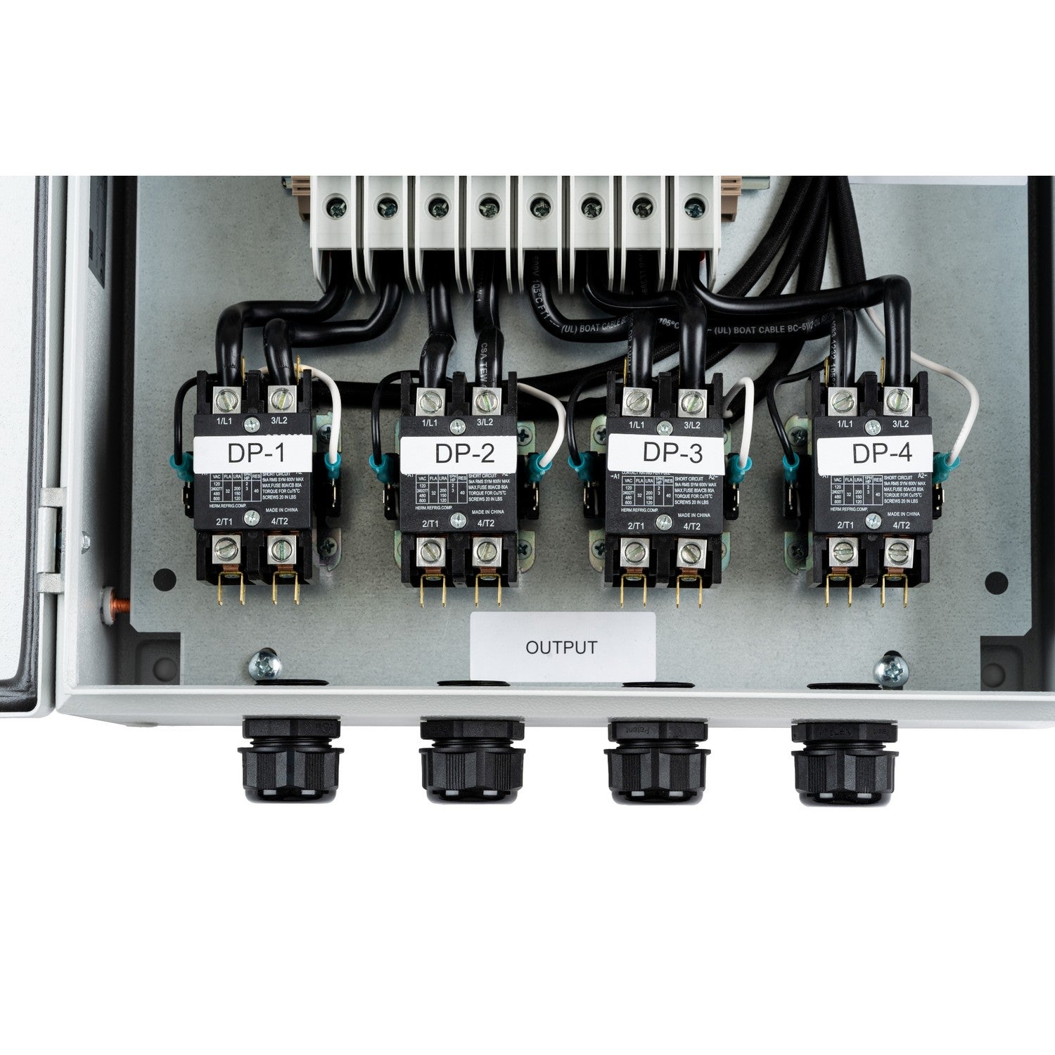 Eurofase - EFCB24M2 - 120-240V 2 ZONE CONTACTOR MBOX - CONTROLS - Light Gray