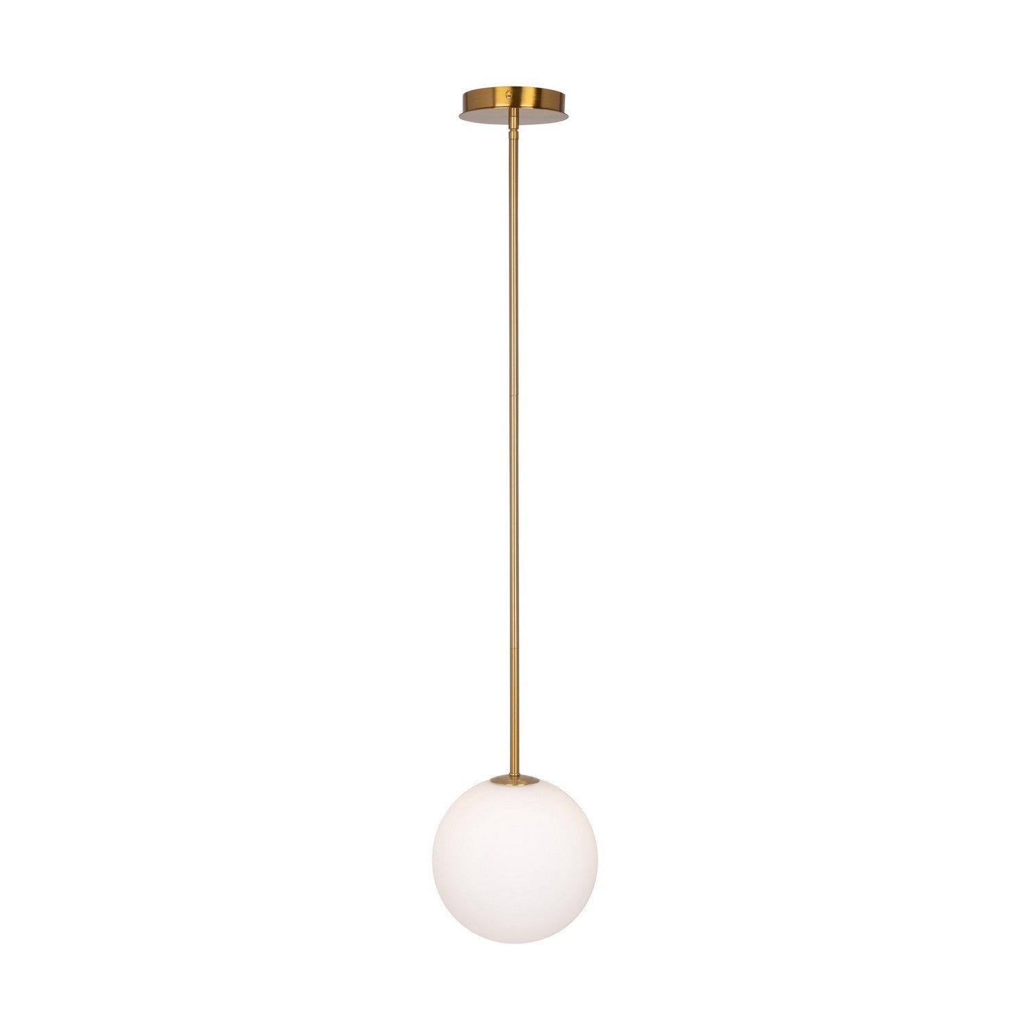 Artcraft - AC11761BR - One Light Pendant - Aurelia - Brass