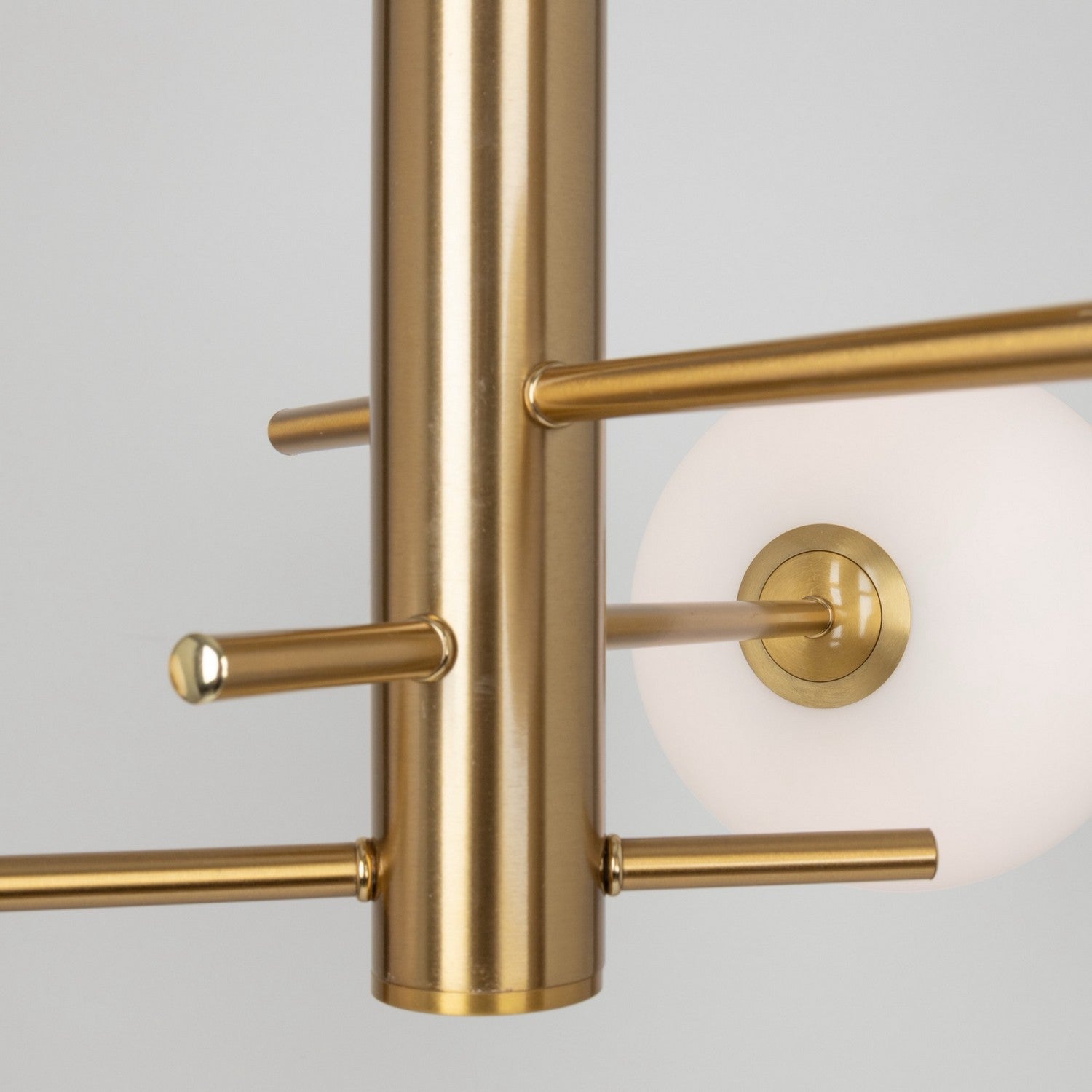 Artcraft - AC11763BR - Three Light Semi-Flush Mount - Aurelia - Brass