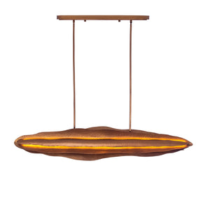 Kalco - 522461WGL - LED Island Pendant - Folia - Warm Gold