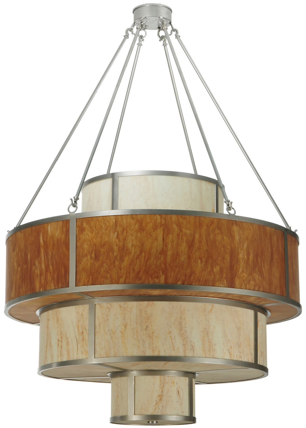 Meyda Tiffany - 273387 - 12 Light Pendant - Jayne - Nickel