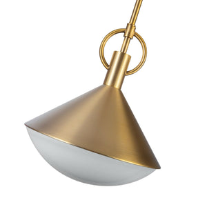 Artcraft - AC11861BR - One Light Pendant - Abruzzo - Brass