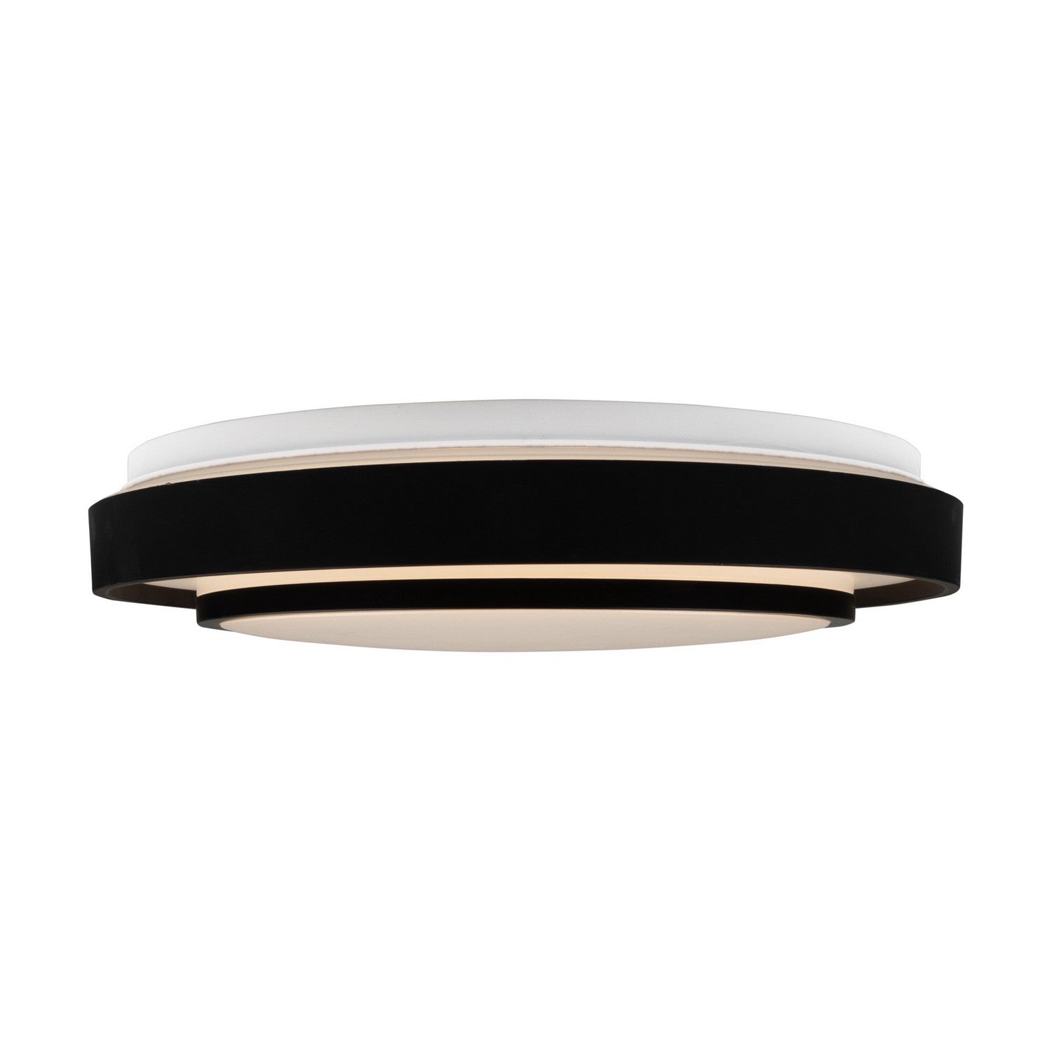 Artcraft - AC7401BK - LED Flush Mount - Aziza - Black