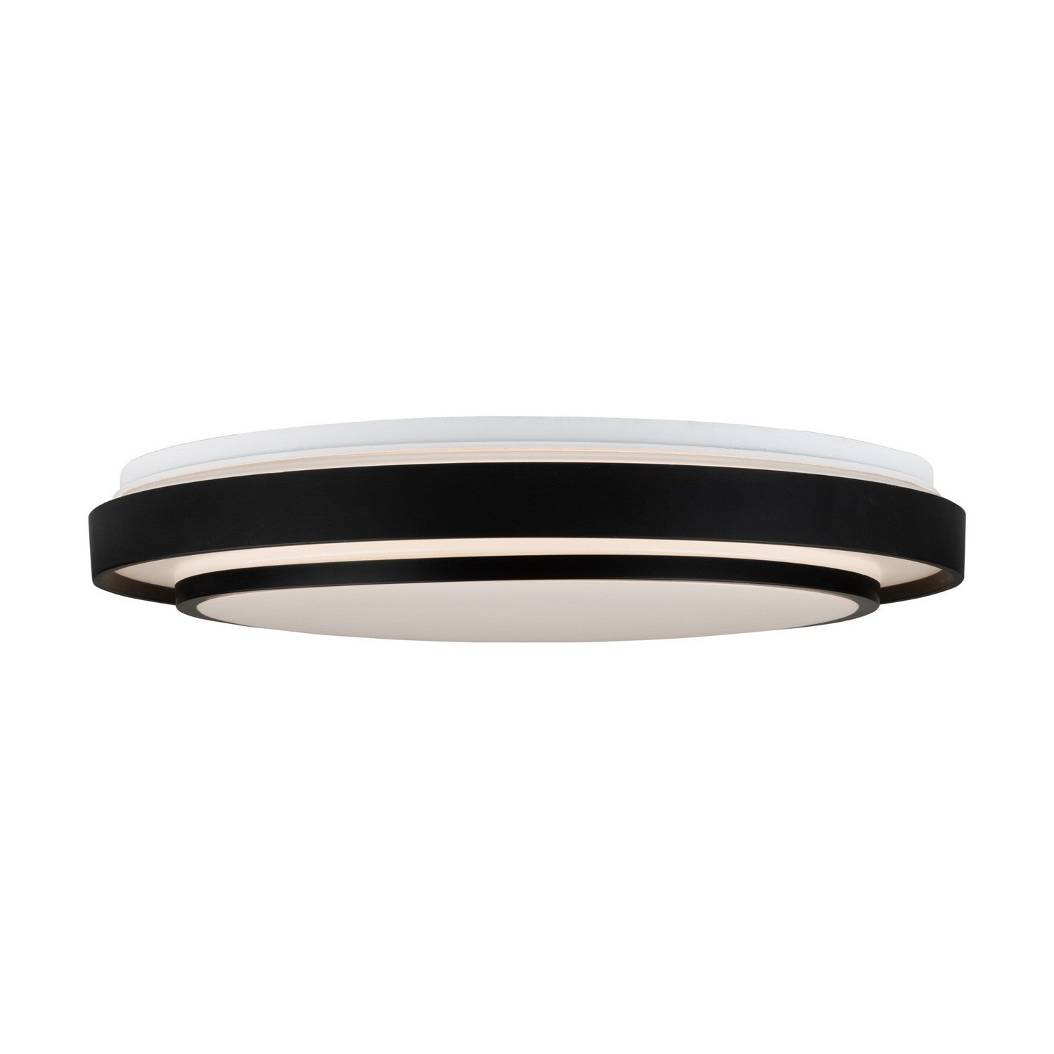 Artcraft - AC7403BK - LED Flush Mount - Aziza - Black