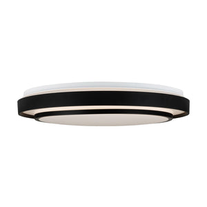 Artcraft - AC7403BK - LED Flush Mount - Aziza - Black