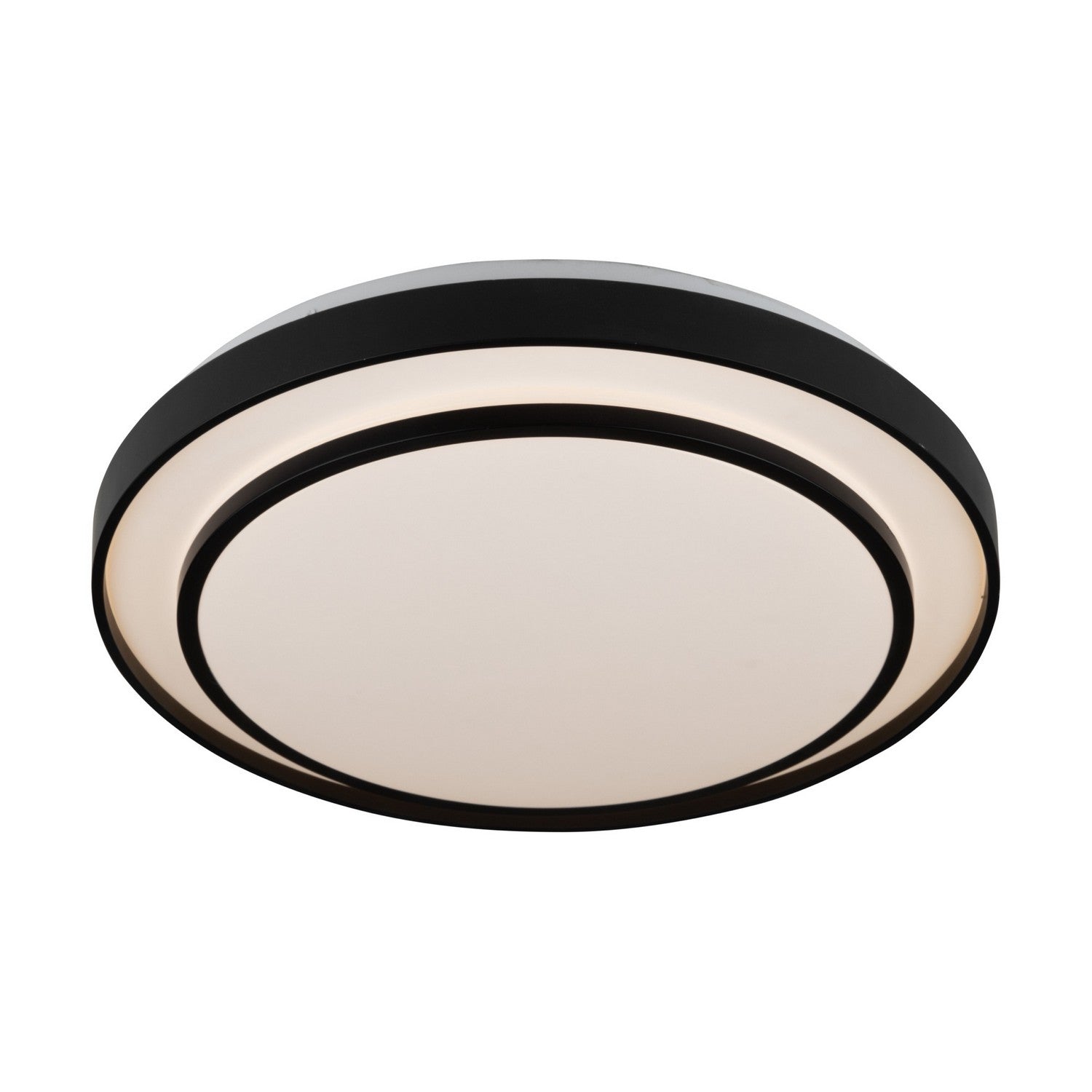 Artcraft - AC7403BK - LED Flush Mount - Aziza - Black