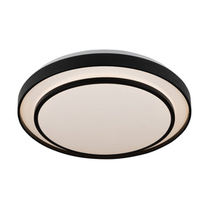 Artcraft - AC7403BK - LED Flush Mount - Aziza - Black