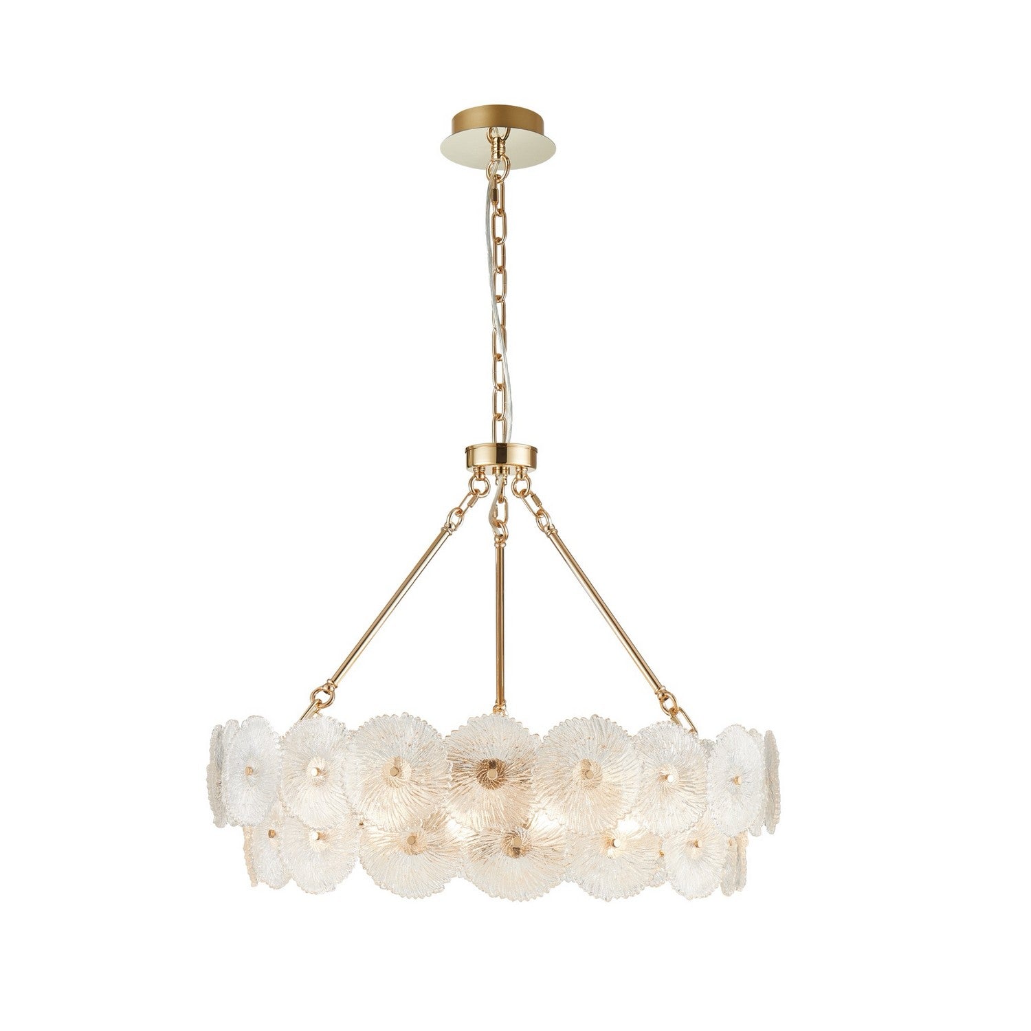 Artcraft - AC11962BR - 18 Light Chandelier - Bloom - Brass