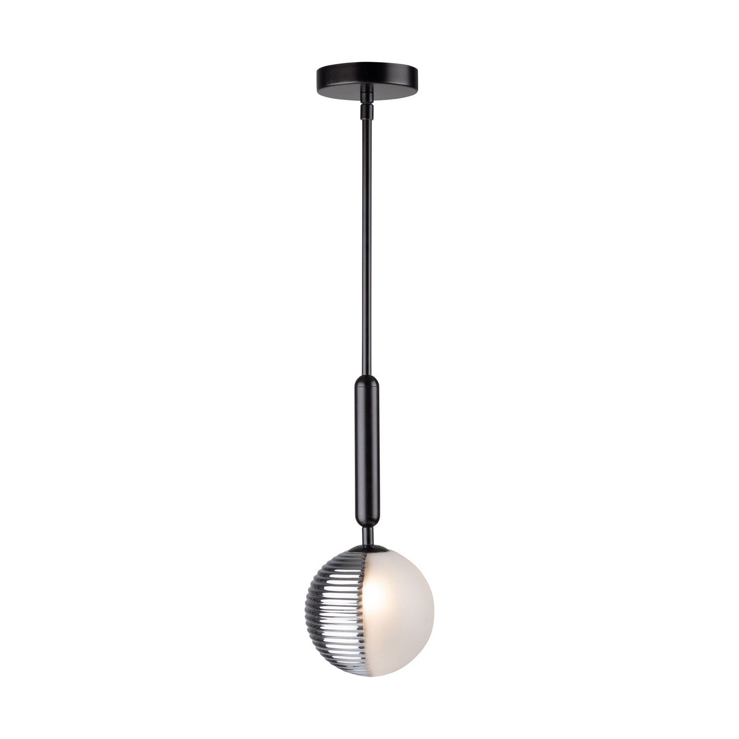 Artcraft - AC11880BK - One Light Pendant - Bolla - Black