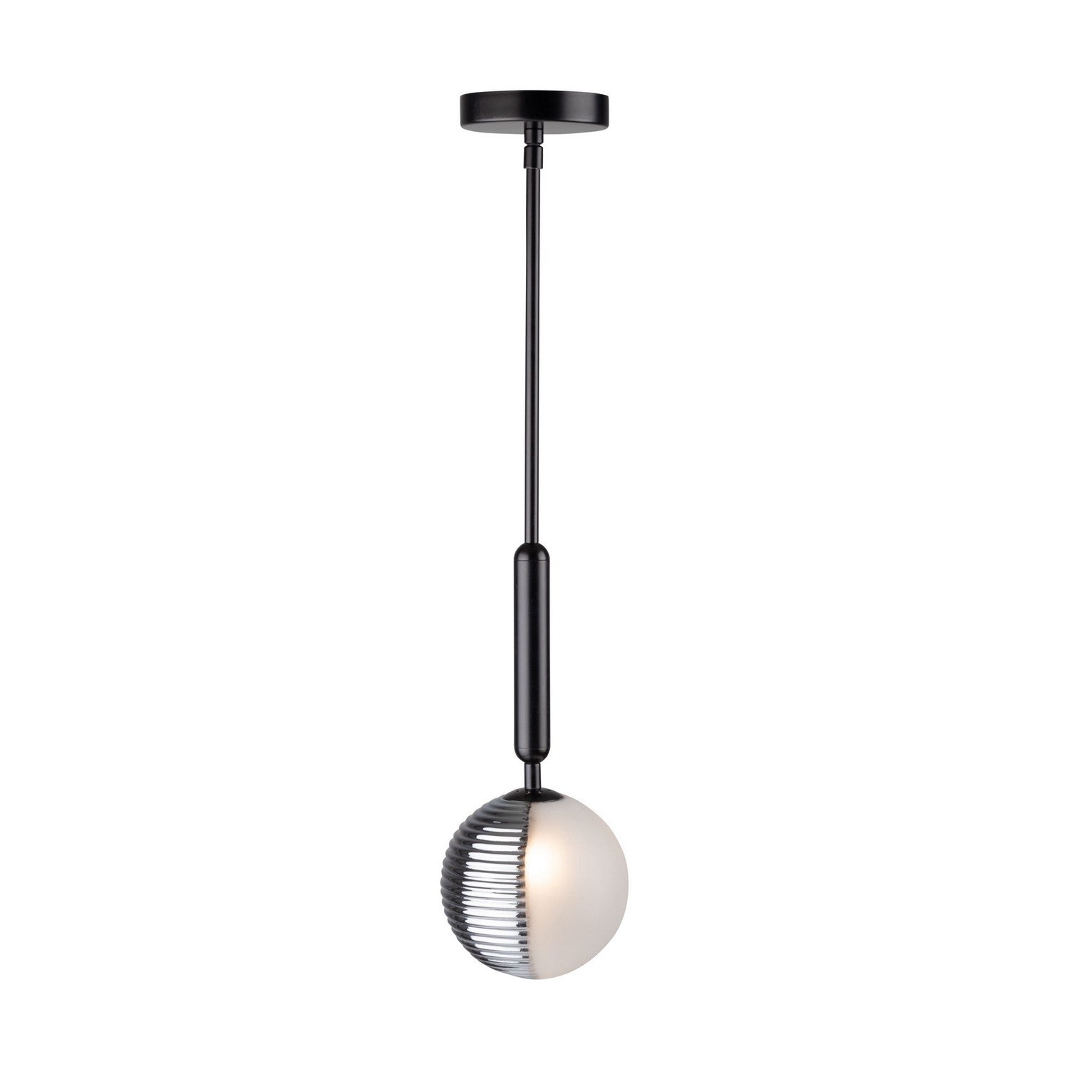 Artcraft - AC11880BK - One Light Pendant - Bolla - Black