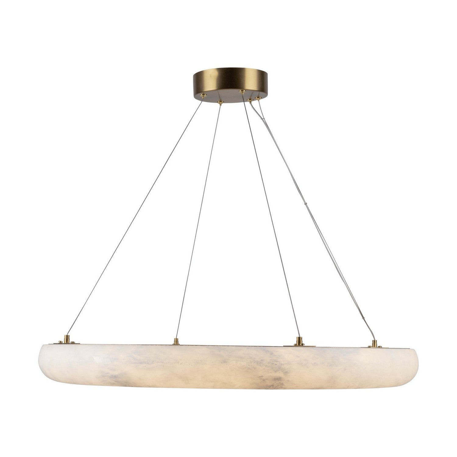 Artcraft - AC7469BR - LED Chandelier - Camila - Brushed Brass