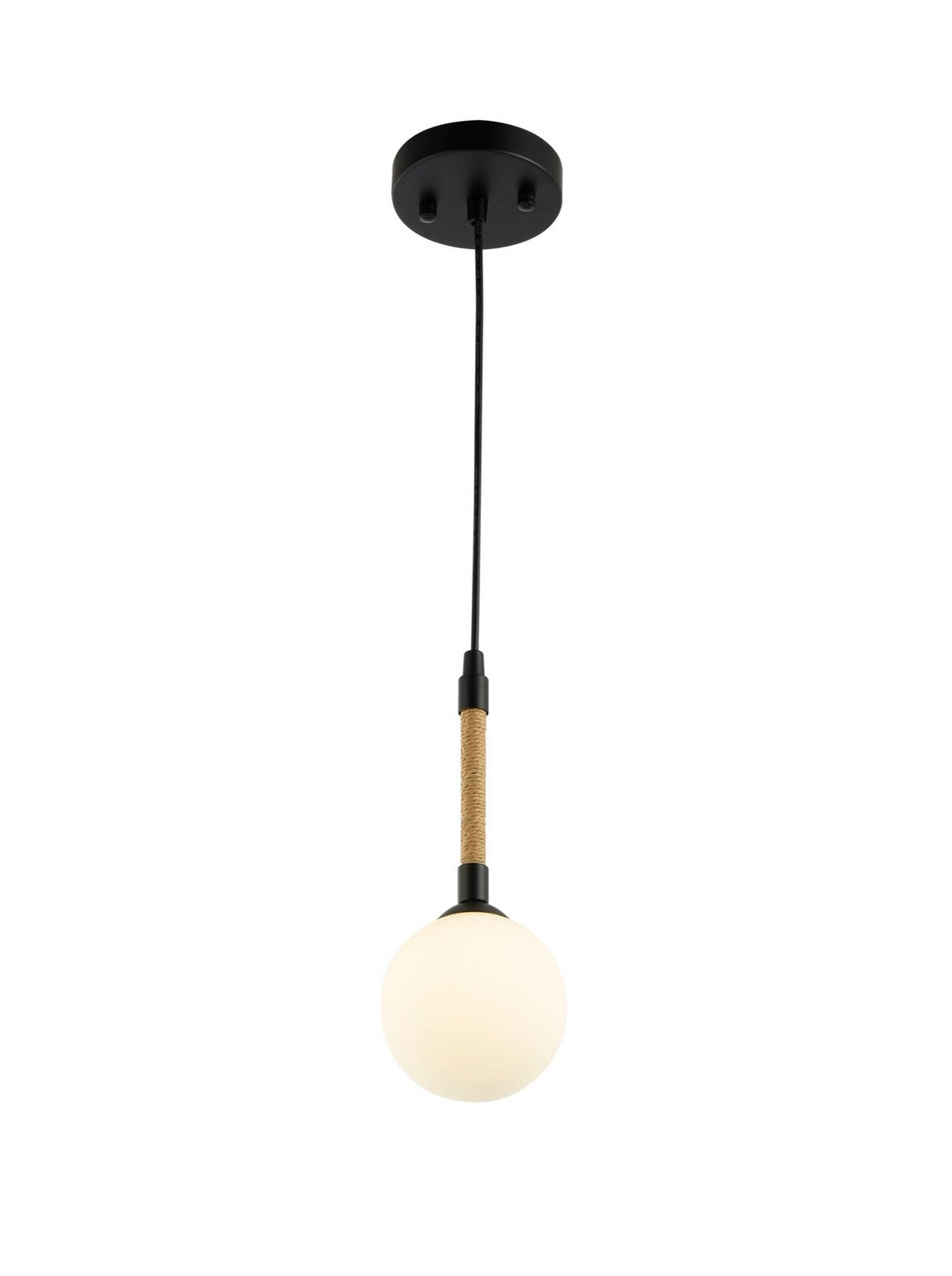 Artcraft - AC11841BK - One Light Pendant - Capilano - Black