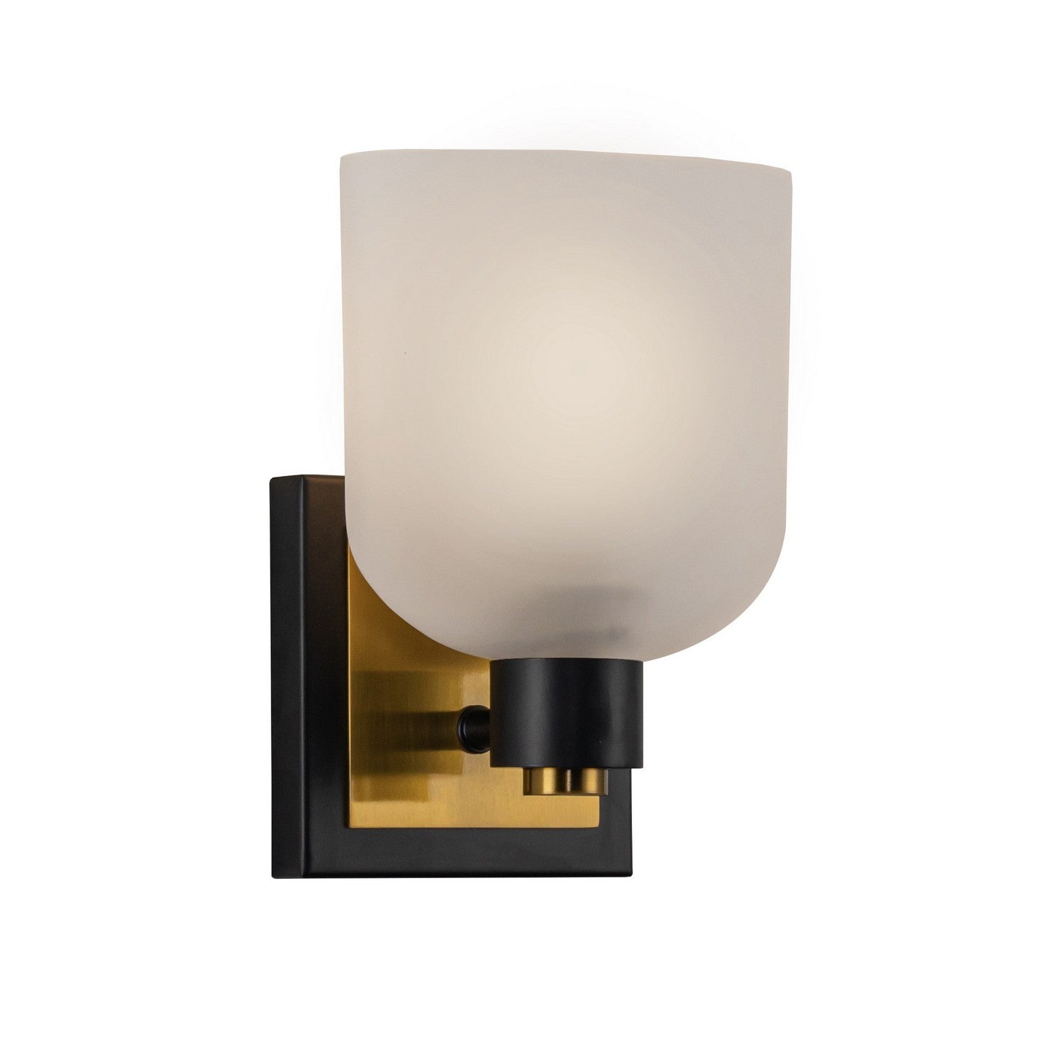 Artcraft - AC11691BB - One Light Bathroom Sconce - Lyndon - Black and Brushed Brass