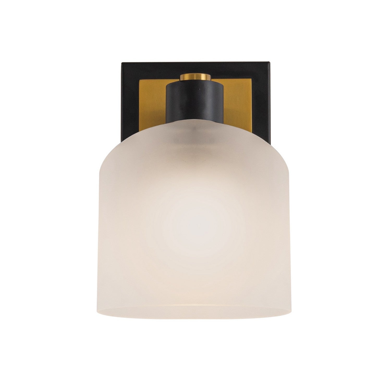 Artcraft - AC11691BB - One Light Bathroom Sconce - Lyndon - Black and Brushed Brass