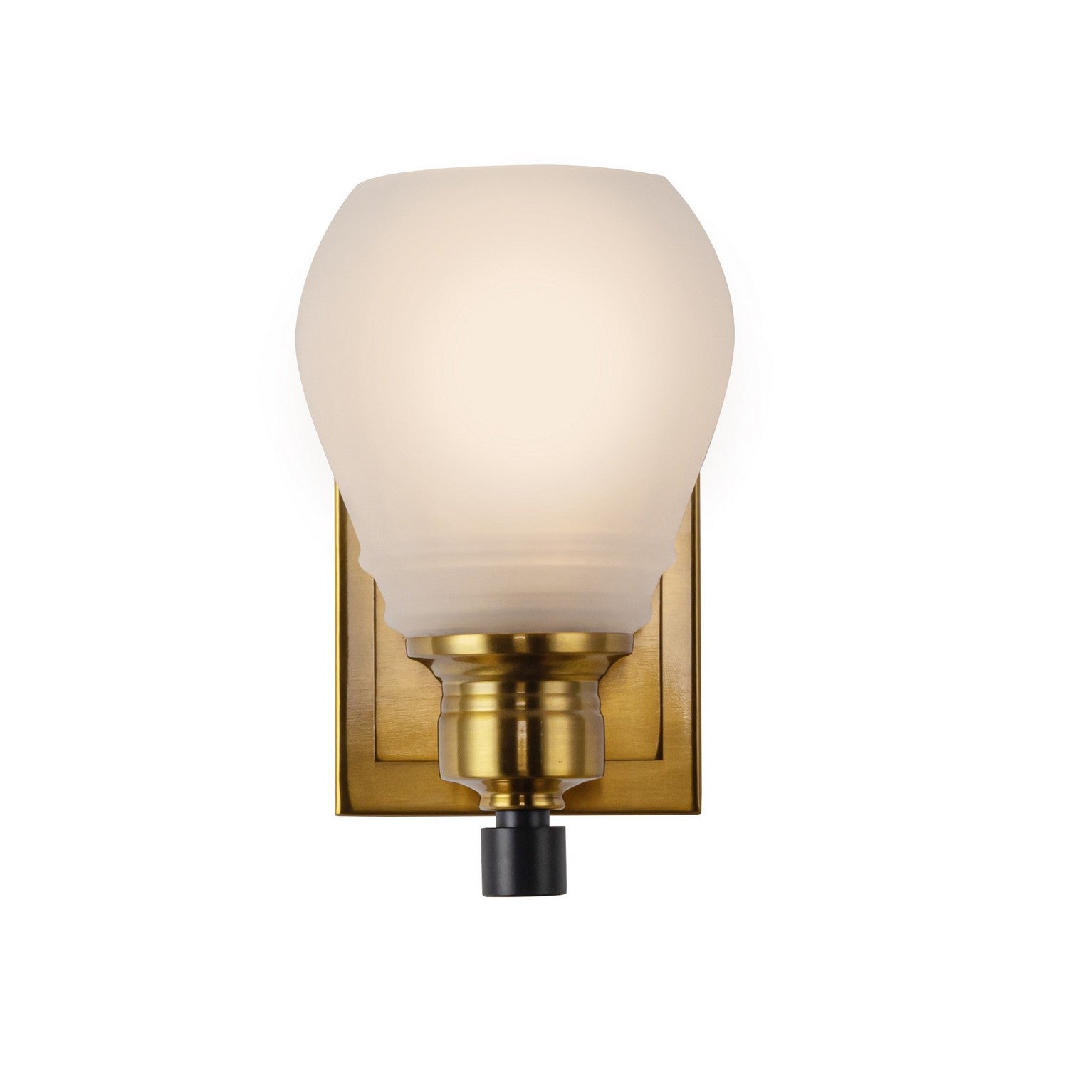 Artcraft - AC11681BB - One Light Bathroom Sconce - Nelson - Brass & Black