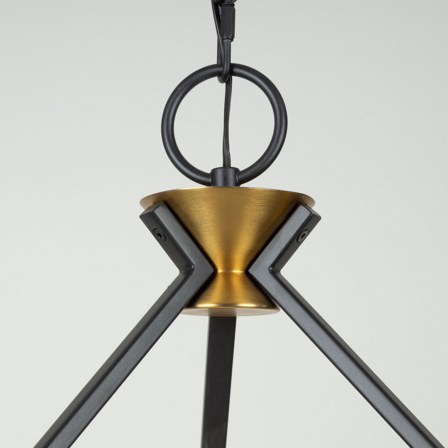 Artcraft - AC11986BB - Six Light Chandelier - Notting Hill - Black and Brushed Brass