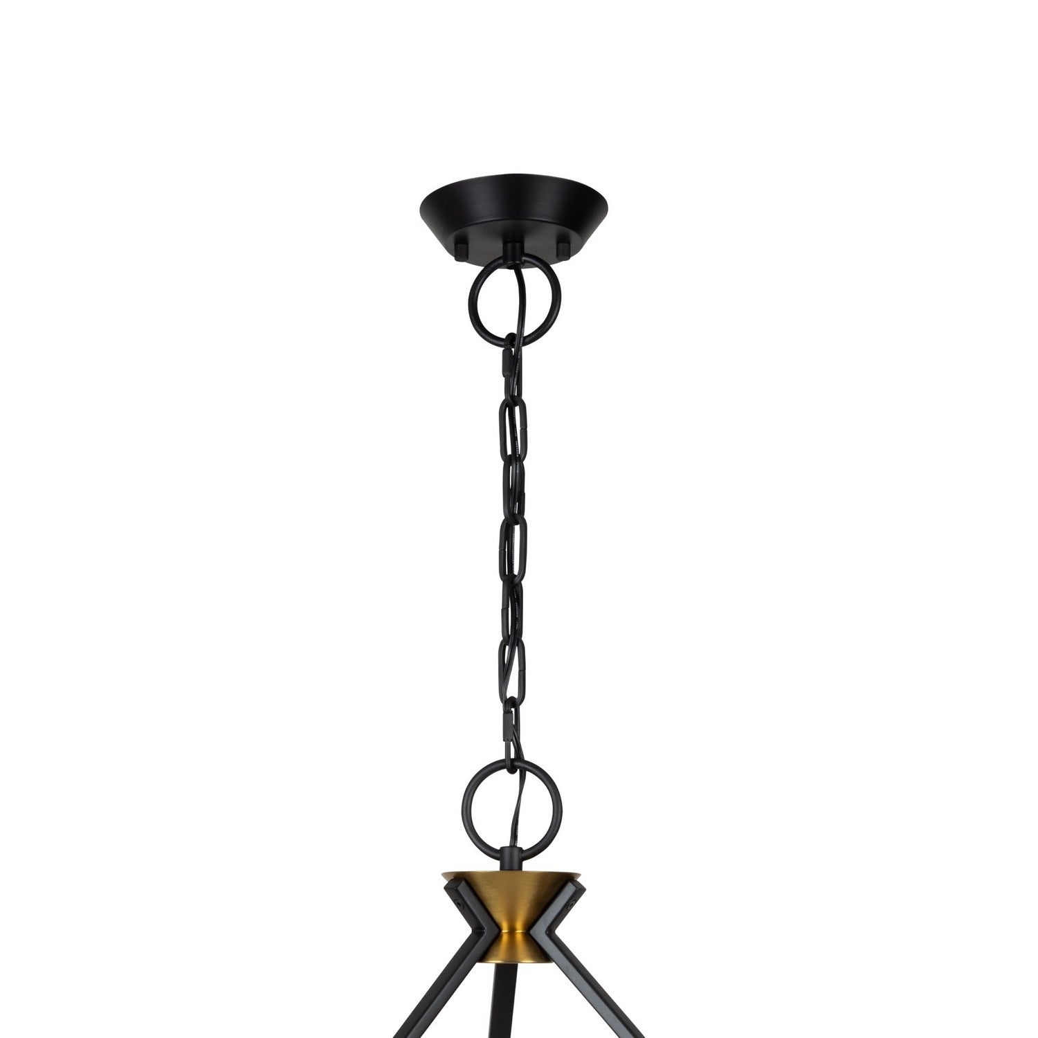 Artcraft - AC11989BB - Nine Light Chandelier - Notting Hill - Black and Brushed Brass