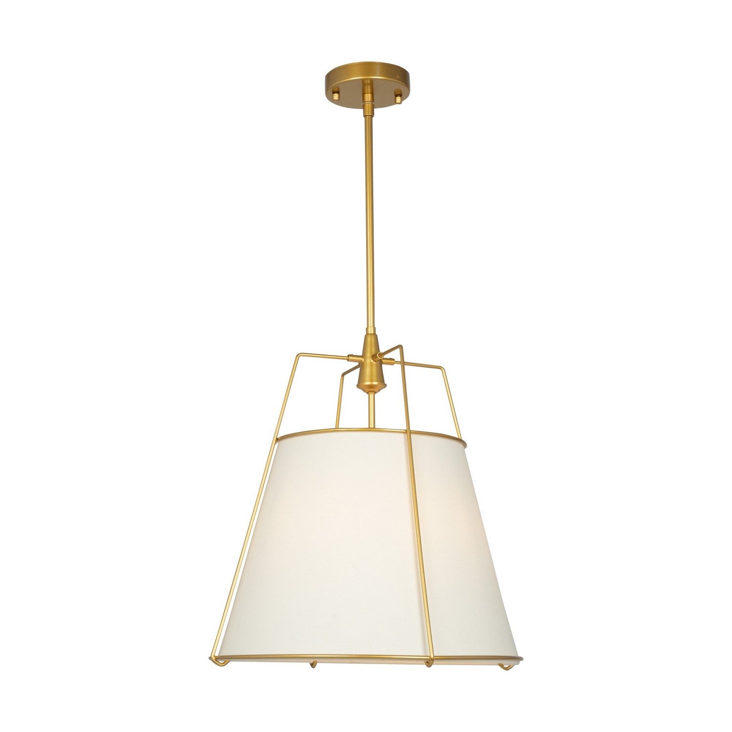 Artcraft - SC13363BR - Three Light Pendant - Pullman - Brass