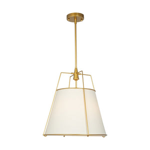 Artcraft - SC13363BR - Three Light Pendant - Pullman - Brass