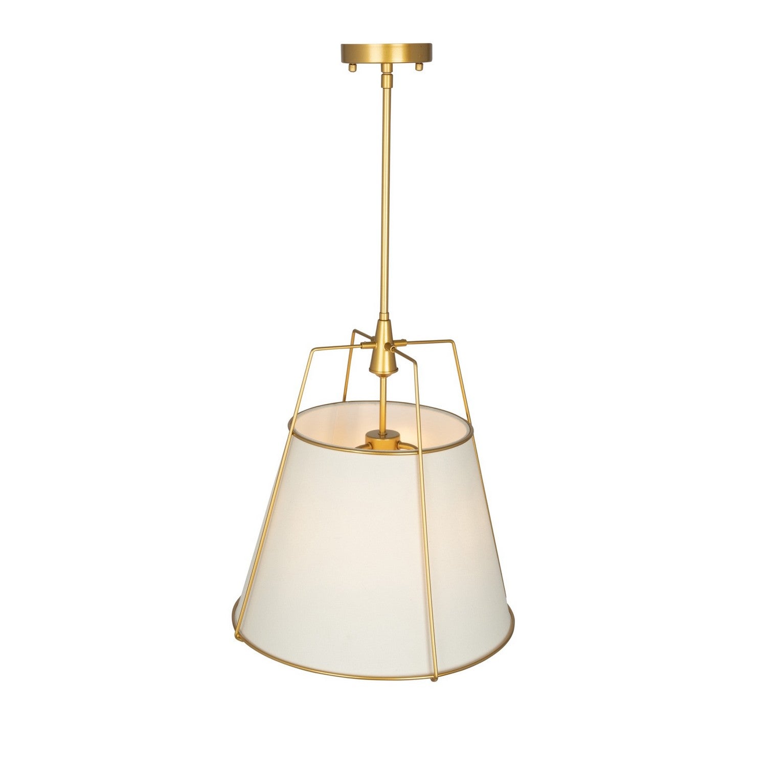 Artcraft - SC13363BR - Three Light Pendant - Pullman - Brass