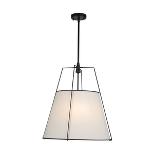 Artcraft - SC13364BK - Four Light Pendant - Pullman - Black