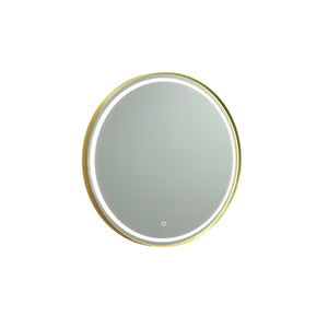 Artcraft - AM351 - LED Mirror - Reflections - Brushed Brass