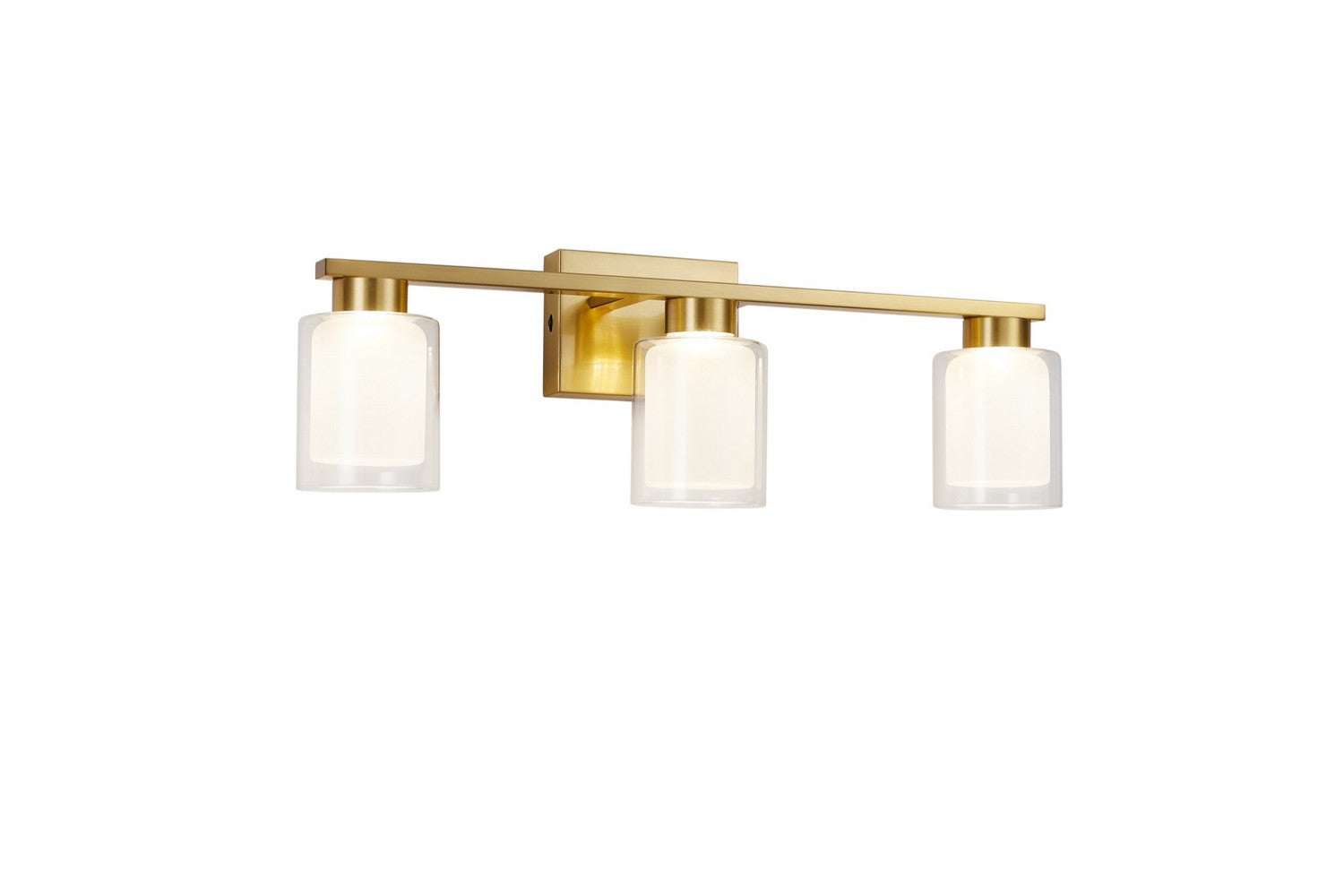 Artcraft - AC7393BR - LED Bathroom Vanity - Saville - Brass