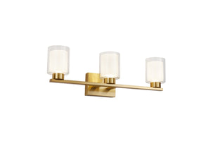 Artcraft - AC7393BR - LED Bathroom Vanity - Saville - Brass