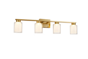 Artcraft - AC7394BR - LED Bathroom Vanity - Saville - Brass