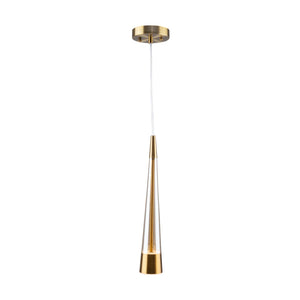 Artcraft - AC6821BR - LED Pendant - Sunnyvale - Brass