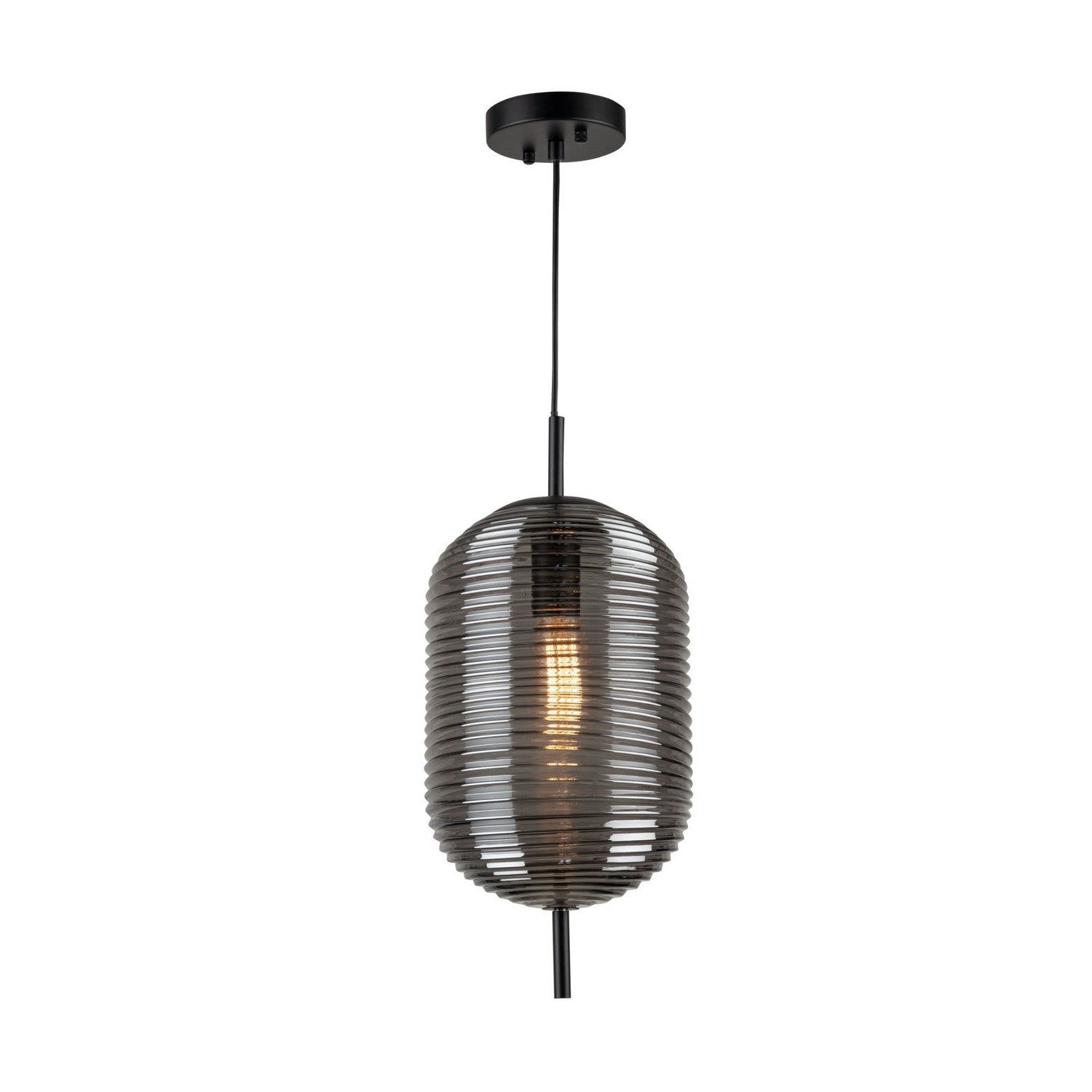 Artcraft - AC10631BK - One Light Pendant - Vita - Black