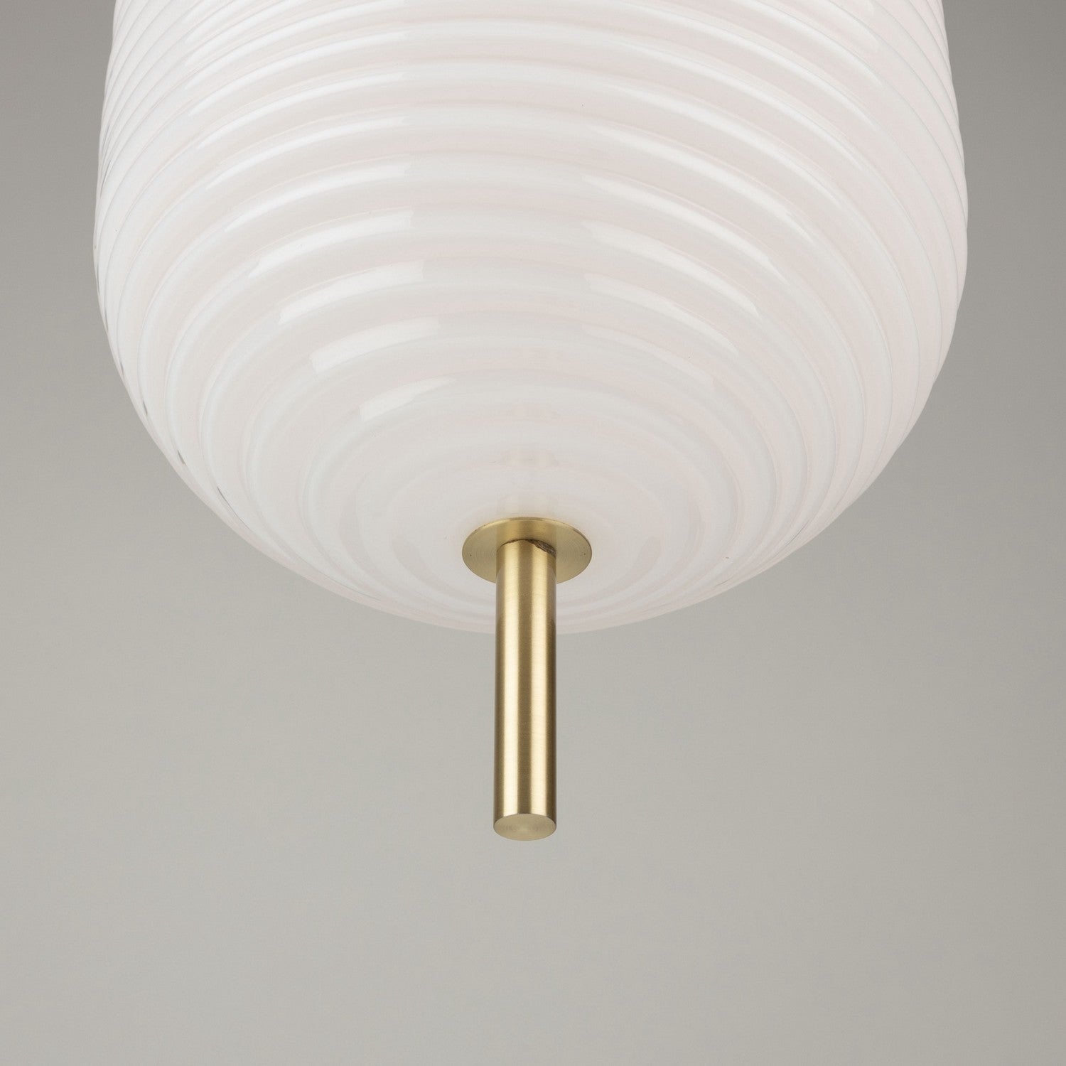 Artcraft - AC10631BR - One Light Pendant - Vita - White, Brass