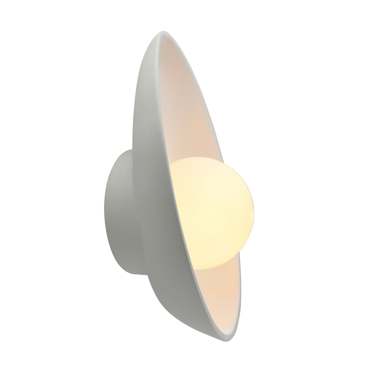 Justice Designs - CER-3045-MAT - LED Wall Sconce - Ambiance - Matte White