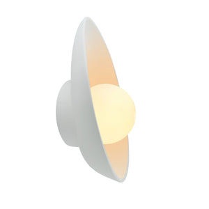 Justice Designs - CER-3045-WHT - LED Wall Sconce - Ambiance - Gloss White