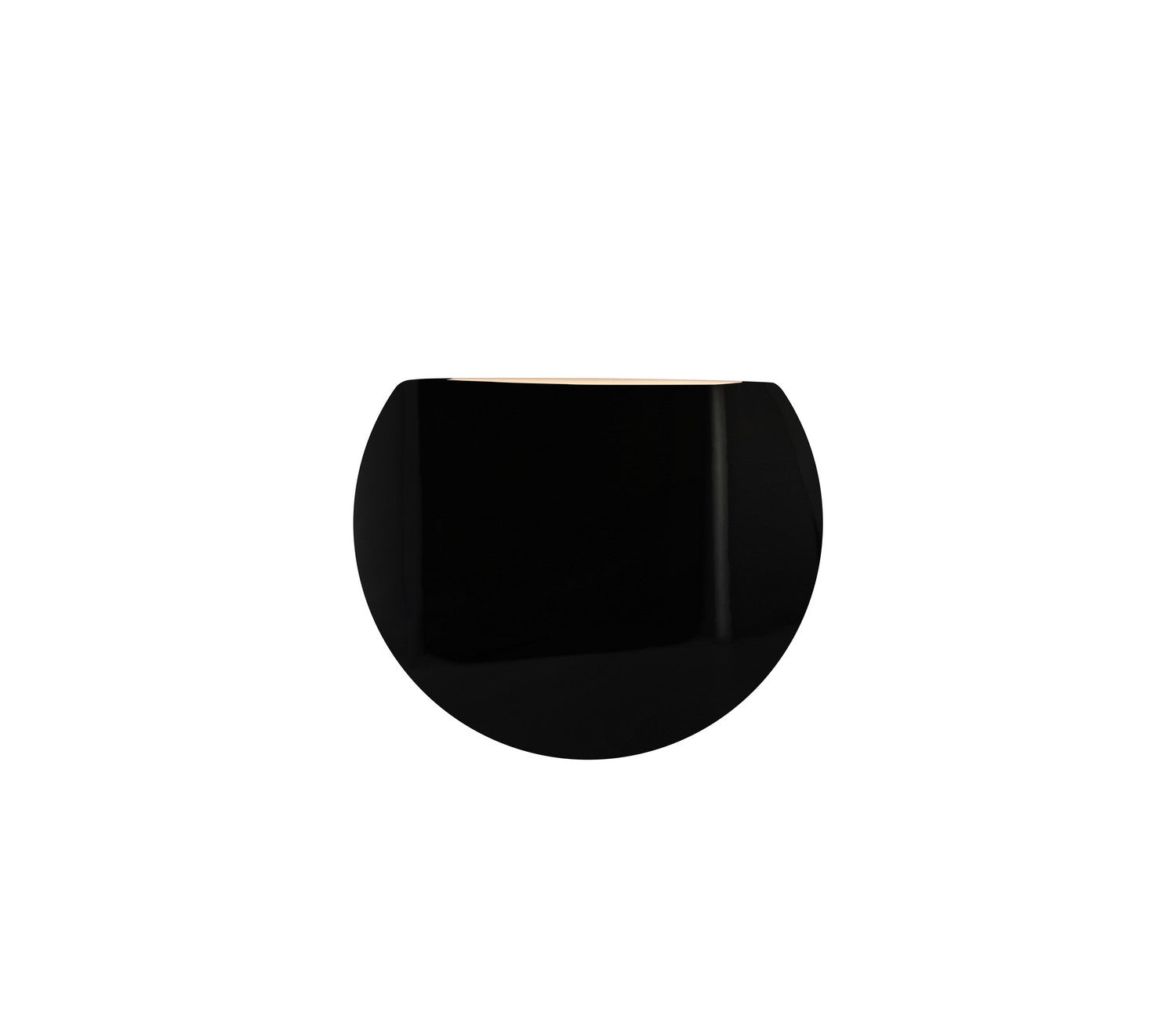 Justice Designs - CER-5790-BKMT - LED Wall Sconce - Ambiance - Gloss Black w/ Matte White