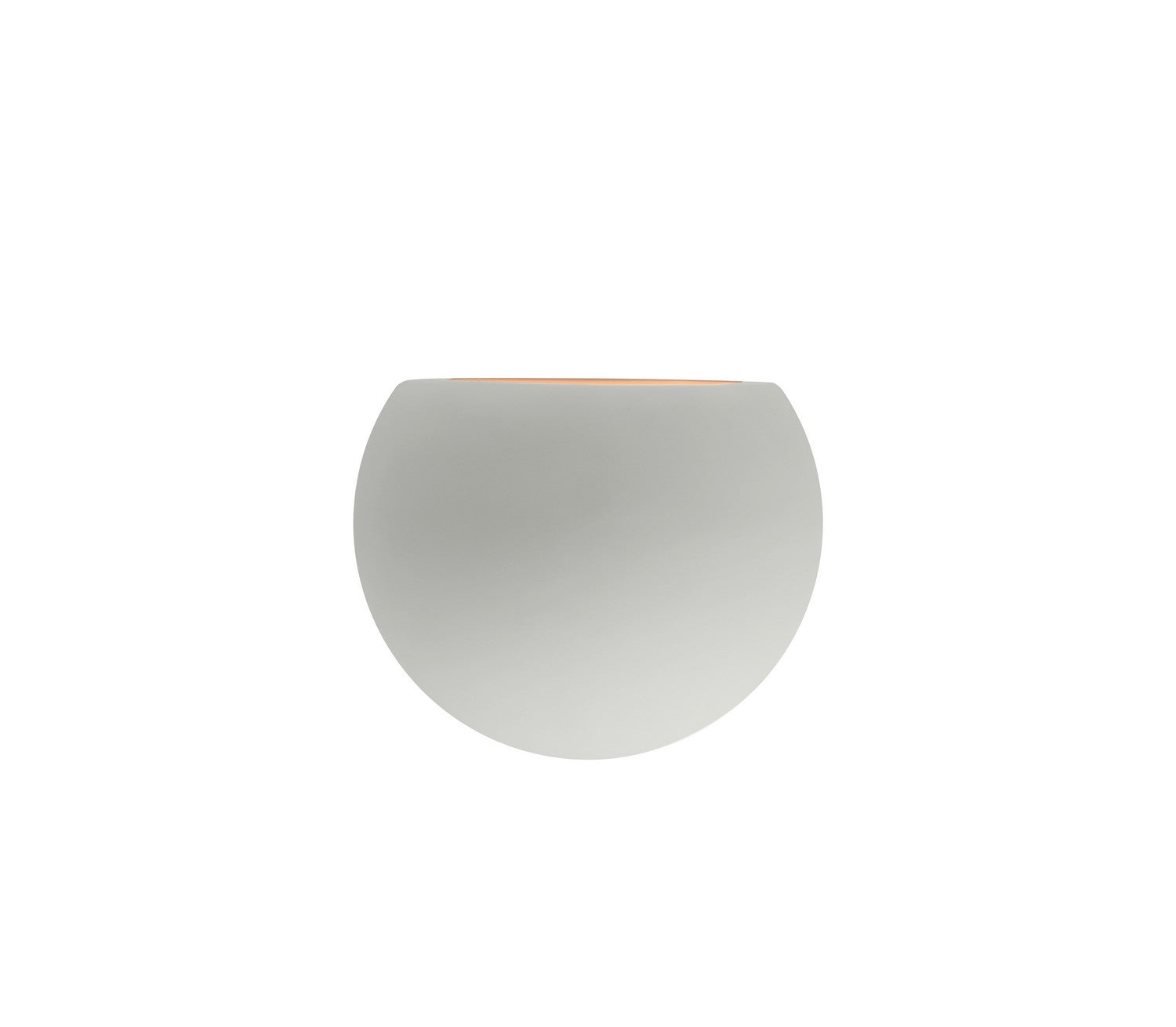 Justice Designs - CER-5790-MTGD - LED Wall Sconce - Ambiance - Matte White w/ Champagne Gold