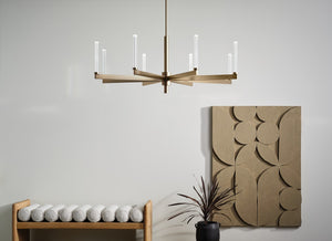 Kichler - 52668CPZ - LED Chandelier - Sycara - Champagne Bronze