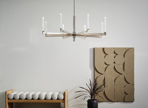 Kichler - 52668PN - LED Chandelier - Sycara - Polished Nickel
