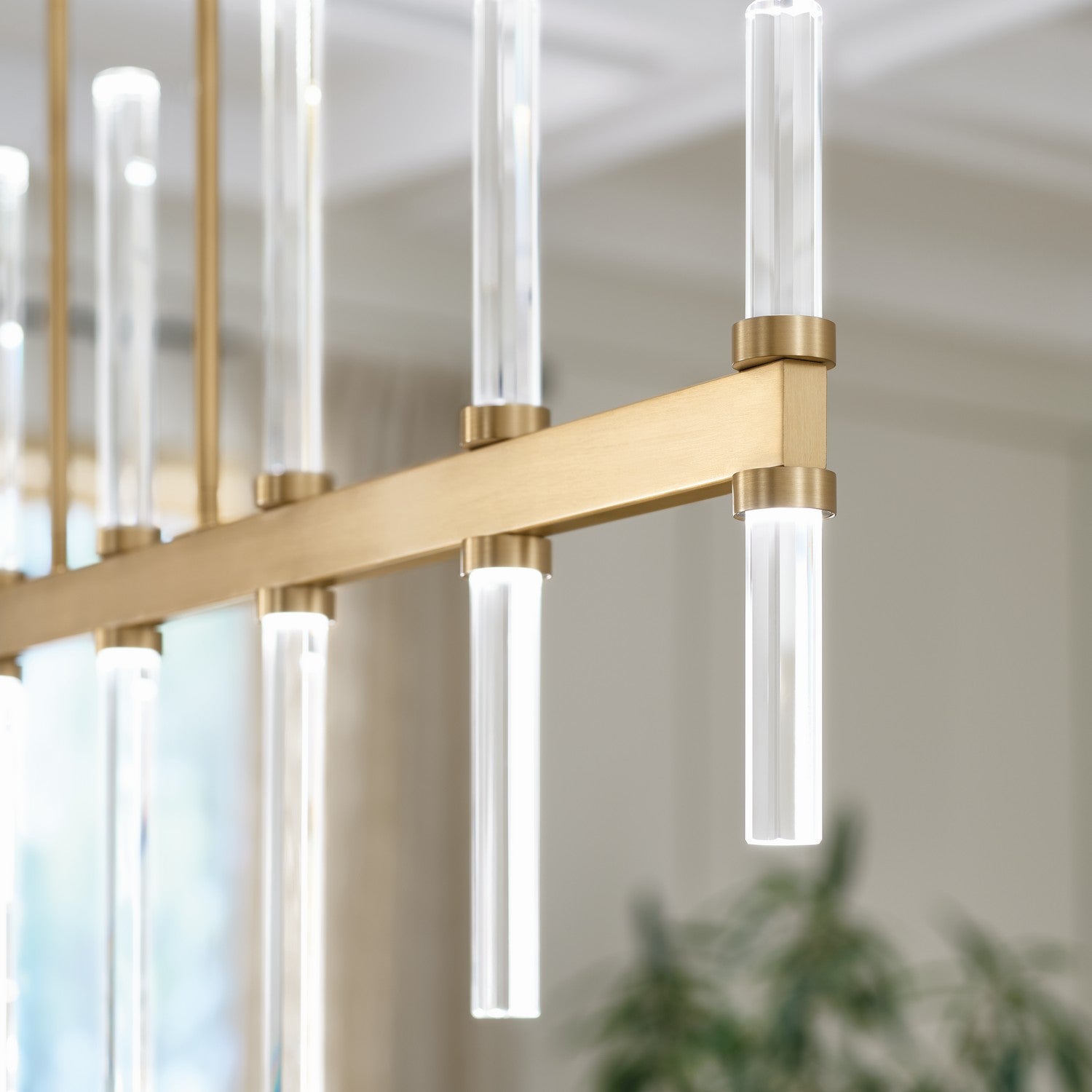 Kichler - 52670CPZ - LED Linear Chandelier - Sycara - Champagne Bronze